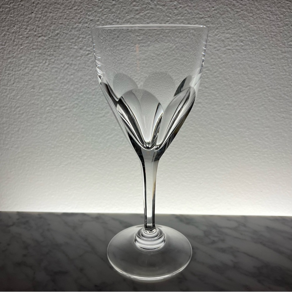 Saint Louis Crystal Burgundy Wine Glass